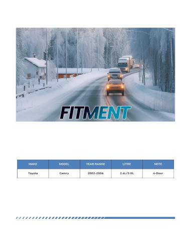 Caliper de Freno Delantero Funire para Toyota Camry 2002-2006