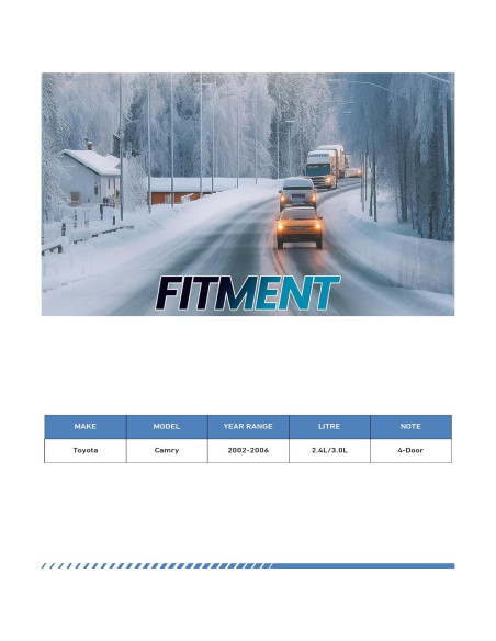 Caliper de Freno Delantero Funire para Toyota Camry 2002-2006