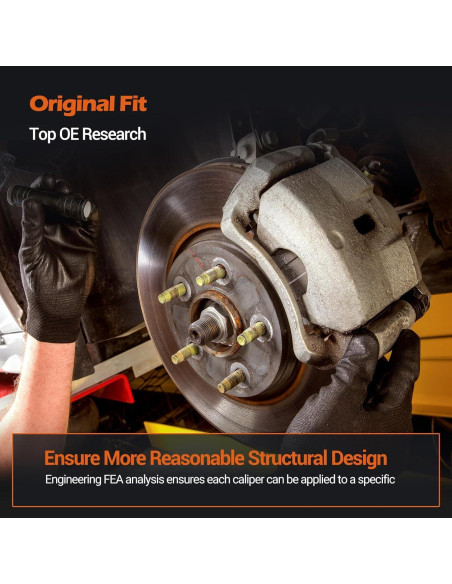 Caliper de Freno Delantero Funire para Toyota Camry 2002-2006