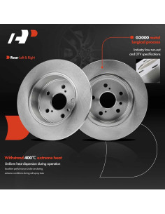 Discos de Freno Sólidos A-Premium 288mm para Toyota/Lexus 2