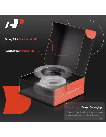 Discos de Freno Sólidos A-Premium 288mm para Toyota/Lexus