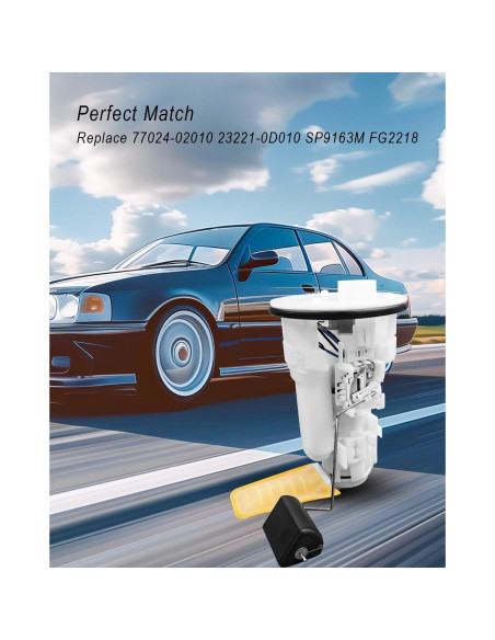 Módulo de Bomba de Combustible HUQUZN para Chevy Prizm 1998-2002