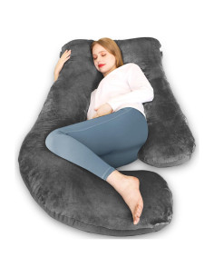 Almohada de Embarazo Chilling Home 58" Negra Cuerpo Completo