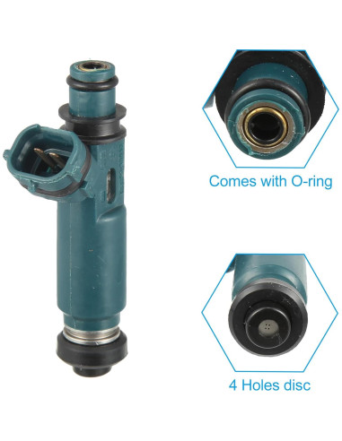 Inyectores de Combustible X AUTOHAUX 8pcs para Toyota 4.7L