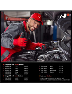 Inyectores de Combustible A-Premium para Toyota y Lexus 2