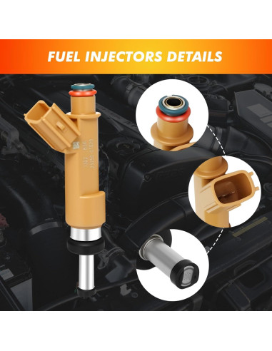Inyector de combustible Zxyculture 1.8L para Toyota Corolla