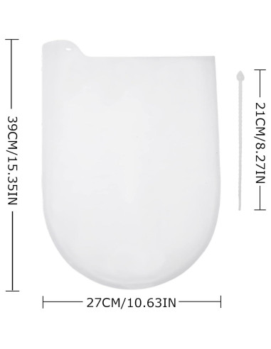 Bolsa de Amasar de Silicona XoYoZo 3000ml para Pan y Pastelería