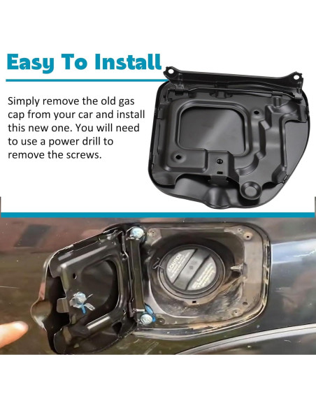 Tapa de Llenado de Combustible GWNOWZZET Toyota Tacoma 2005-2015