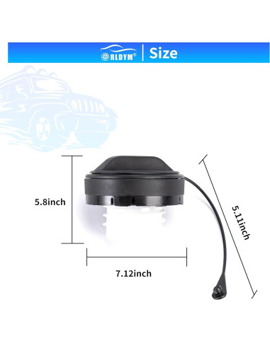 Tapa de llenado de tanque Rldym 77300-53010 para Toyota