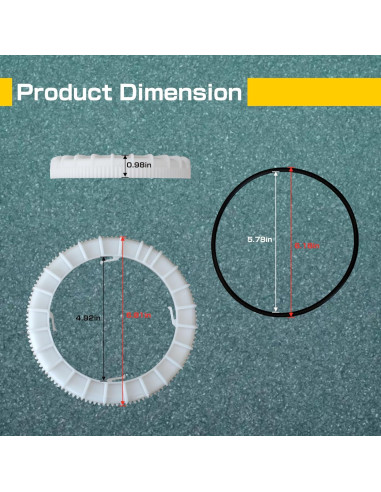 Retenedor anillo bloqueo bomba combustible Toyota BABERGOU