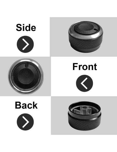 3 Perillas de Control A/C Toyota Tacoma 2005-2015 Stymart