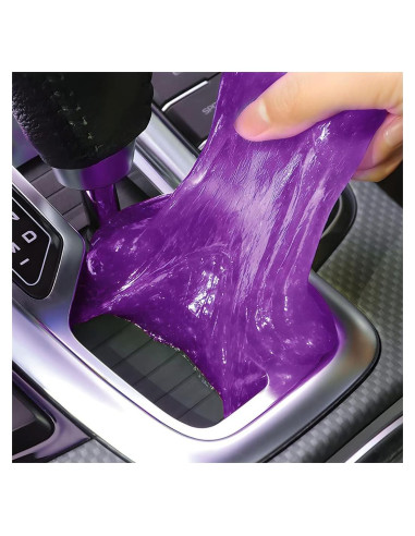 Gel de limpieza Moly Magnolia para coche 181g Púrpura