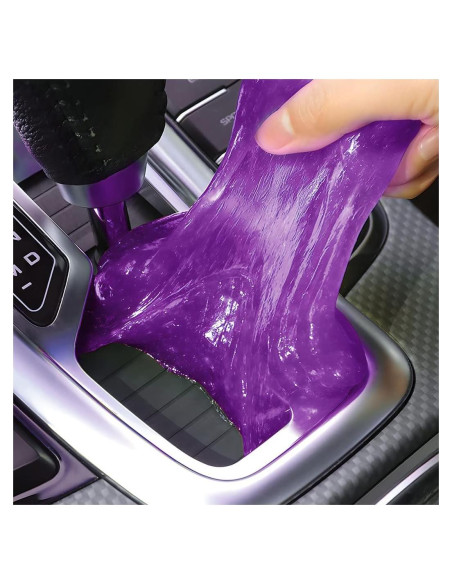 Gel de limpieza Moly Magnolia para coche 181g Púrpura