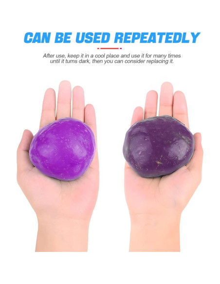 Gel de limpieza Moly Magnolia para coche 181g Púrpura