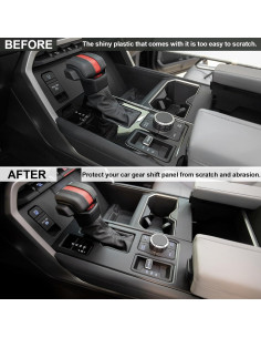 Cubierta panel control cambio JDMCAR Toyota Tundra 2022-2025 2