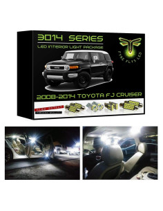 Luces LED Interiores Fyre Flys 8 Piezas Toyota FJ Cruiser 2007-2014