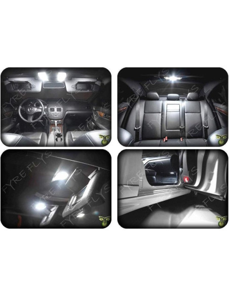 Luces LED Interiores Fyre Flys 8 Piezas Toyota FJ Cruiser 2007-2014