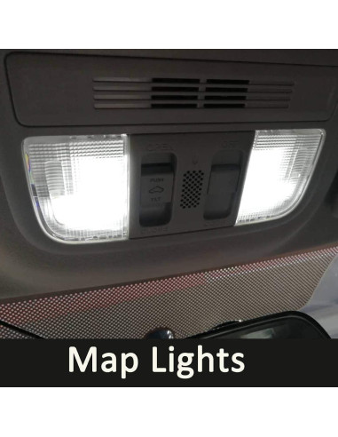 Kit 20 Bombillas LED Interior AWALITED Toyota Sequoia 2008-2021