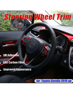 Cubierta Panel Volante BOYUER para Toyota Corolla 2020-2025 2