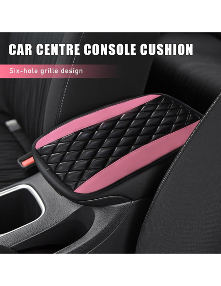 Almohadilla de Consola Central Ohleats Rosa 32x18 cm