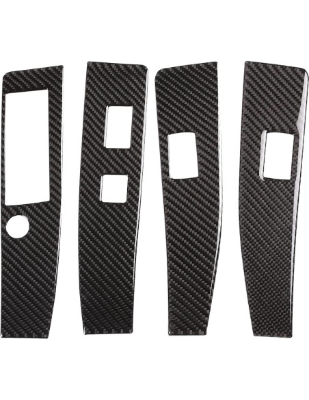 Panel Cubierta Interruptor Ventana Toyota Tacoma 2016-2023 4pcs