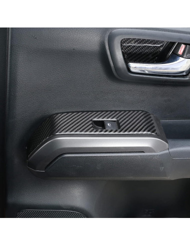 Panel Cubierta Interruptor Ventana Toyota Tacoma 2016-2023 4pcs