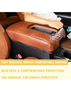 Cubierta de Apoyabrazos CHEAYAR para Toyota Tundra 2014-2021 2