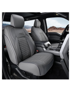 Cubiertas de Asiento Delantero Coverado Toyota Tundra 2007-2023 Gris