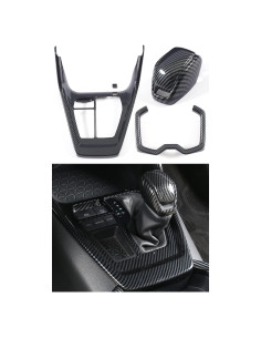 Panel Protector Cambio Marcha Toyota RAV4 2019-2025 Fibra Carbono