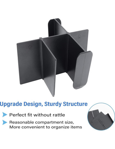 Organizador de Consola Central JKCOVER para Toyota Tacoma 2016-2023