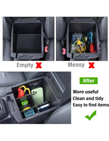 Organizador de Consola Central JKCOVER para Toyota Tacoma 2016-2023
