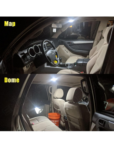 Kit de Luz Interior LED 18 Piezas Toyota 4Runner 2003-2009