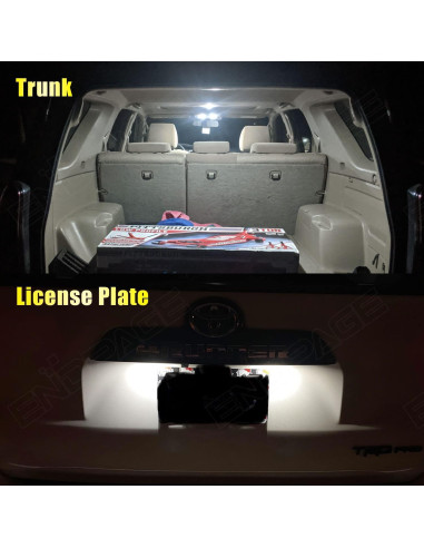 Kit de Luz Interior LED 18 Piezas Toyota 4Runner 2003-2009