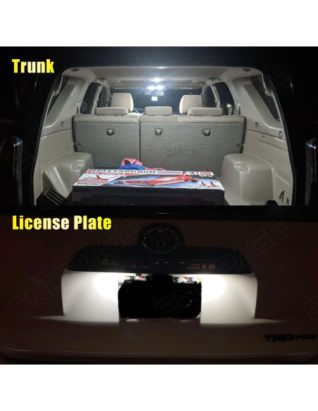 Kit de Luz Interior LED 18 Piezas Toyota 4Runner 2003-2009