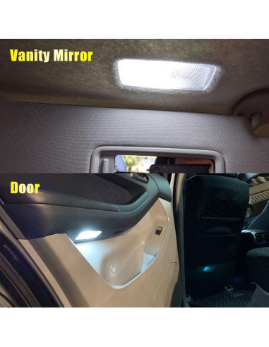 Kit de Luz Interior LED 18 Piezas Toyota 4Runner 2003-2009
