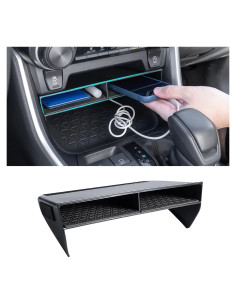 Organizador de Consola Central JDMCAR para Toyota RAV4 2019-2025