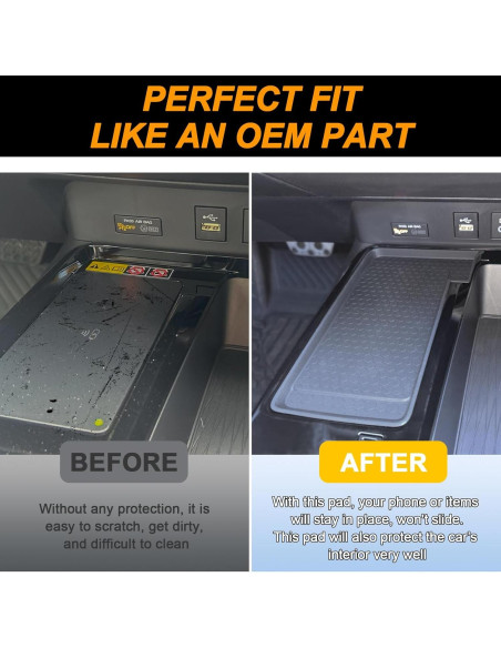 Tapiz Antideslizante Topinstall para Toyota Camry 2025