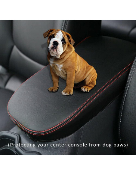 Cubierta de Consola Central INTGET para Toyota RAV4 2019-2025 Rojo