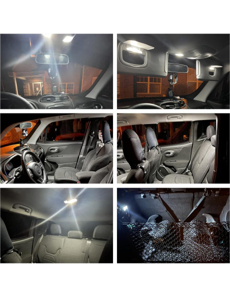 Kit 9 Bombillas LED Interior nsautolighting Toyota Highlander 2001-2007