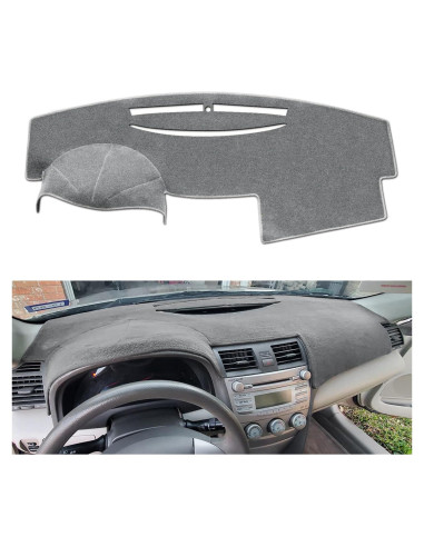 Cubierta de tablero REMOCH para Toyota Camry 2007-2011 Gris
