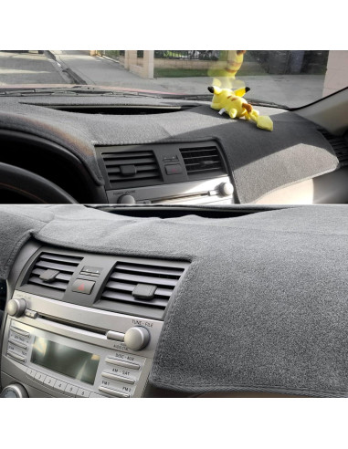 Cubierta de tablero REMOCH para Toyota Camry 2007-2011 Gris