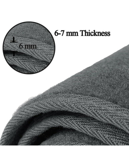 Funda de Tablero Fcovergurus para Toyota Tundra/Sequoia 2000-2007 Gris Carbón