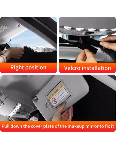 Sombra Solar LUNQIN para Toyota Tundra 2007-2021 0.30 kg