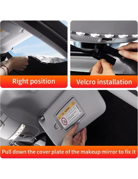 Sombra Solar LUNQIN para Toyota Tundra 2007-2021 0.30 kg