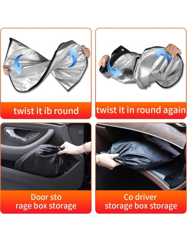 Sombra Solar LUNQIN para Toyota Tundra 2007-2021 0.30 kg