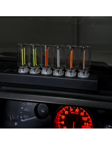 Lámpara LED USB para Coche Suxuangou Luz Amarilla