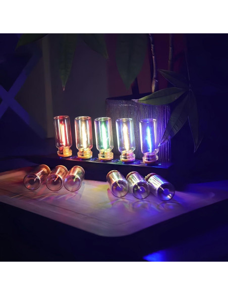 Lámpara LED USB para Coche Suxuangou Luz Amarilla