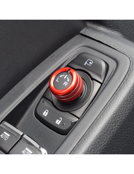 Cubierta Interruptor Espejos Subaru BRZ Toyota GR86 KUNGKIC Rojo