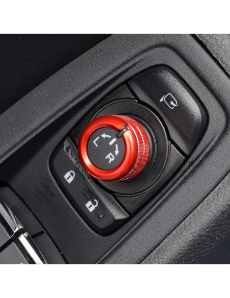 Cubierta Interruptor Espejos Subaru BRZ Toyota GR86 KUNGKIC Rojo