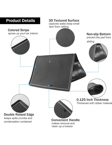 Inserto para Portavasos SENSHINE Toyota Sienna 2021-2025 Set 25 Piezas